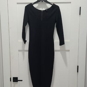 Felicity and Coco Stretch Midi Dress Sz S